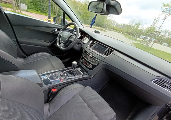 Peugeot 508 cena 24999 przebieg: 269999, rok produkcji 2011 z Płock małe 211